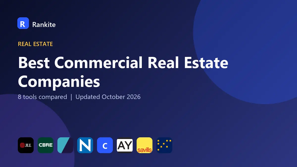 Best Commercial Real Estate Companies in 2026: 8 Tools Compared