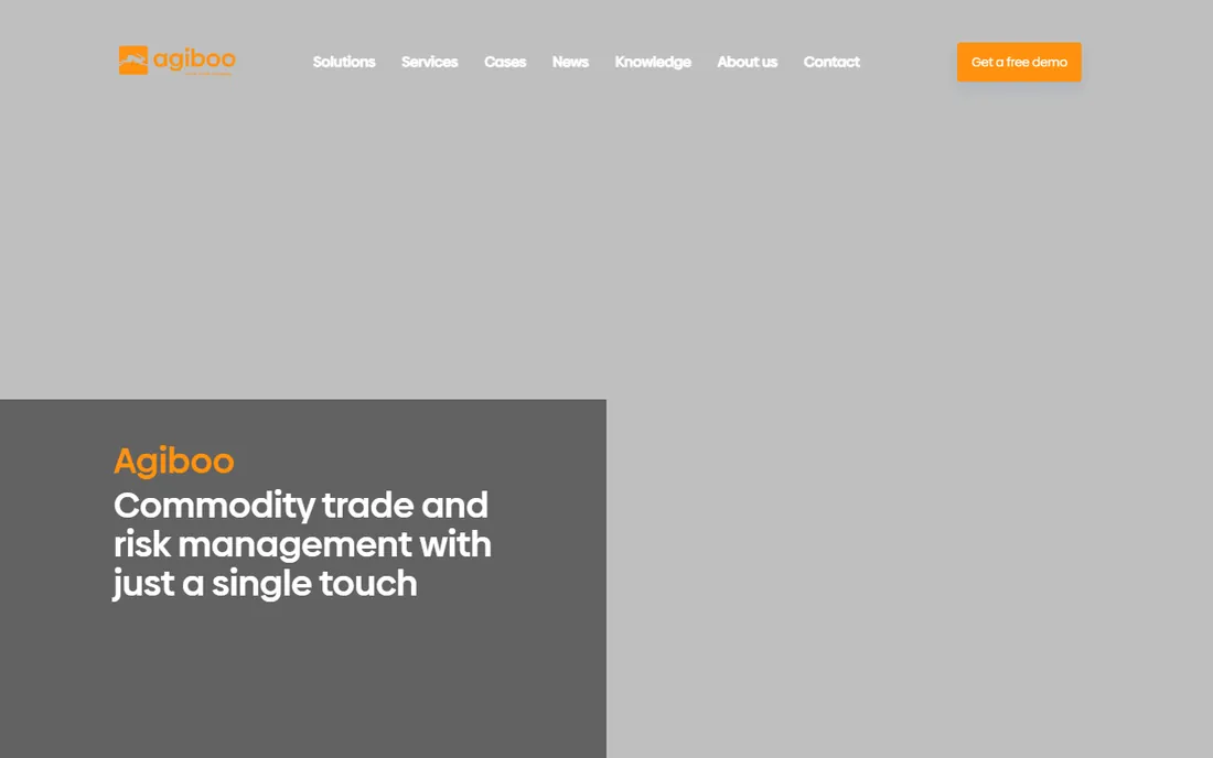 Agiboo homepage