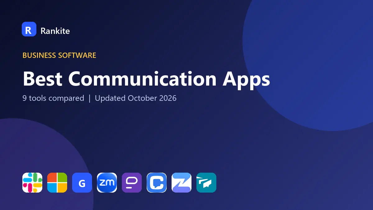 Best Communication Apps in 2026: 9 Tools Compared