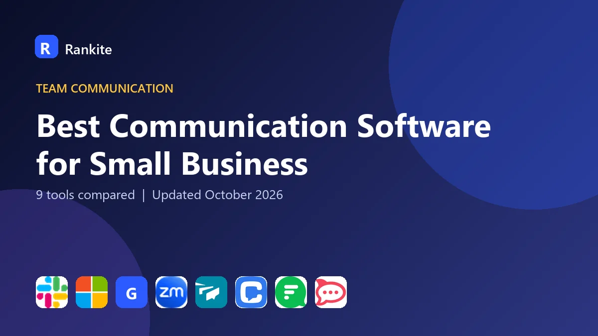 Best Communication Software for Small Business in 2026: 9 Tools Compared