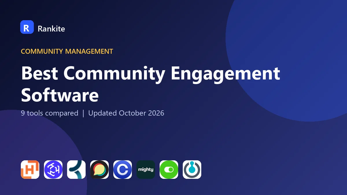Best Community Engagement Software in 2026: 9 Tools Compared