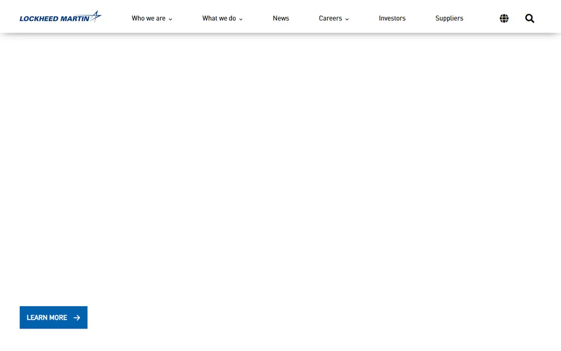 Lockheed Martin homepage