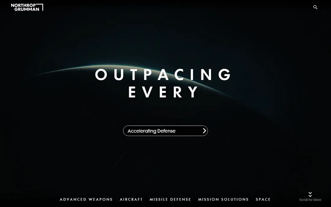 Northrop Grumman homepage