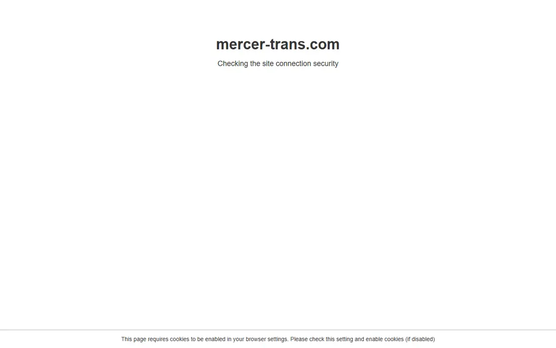 Mercer Transportation homepage