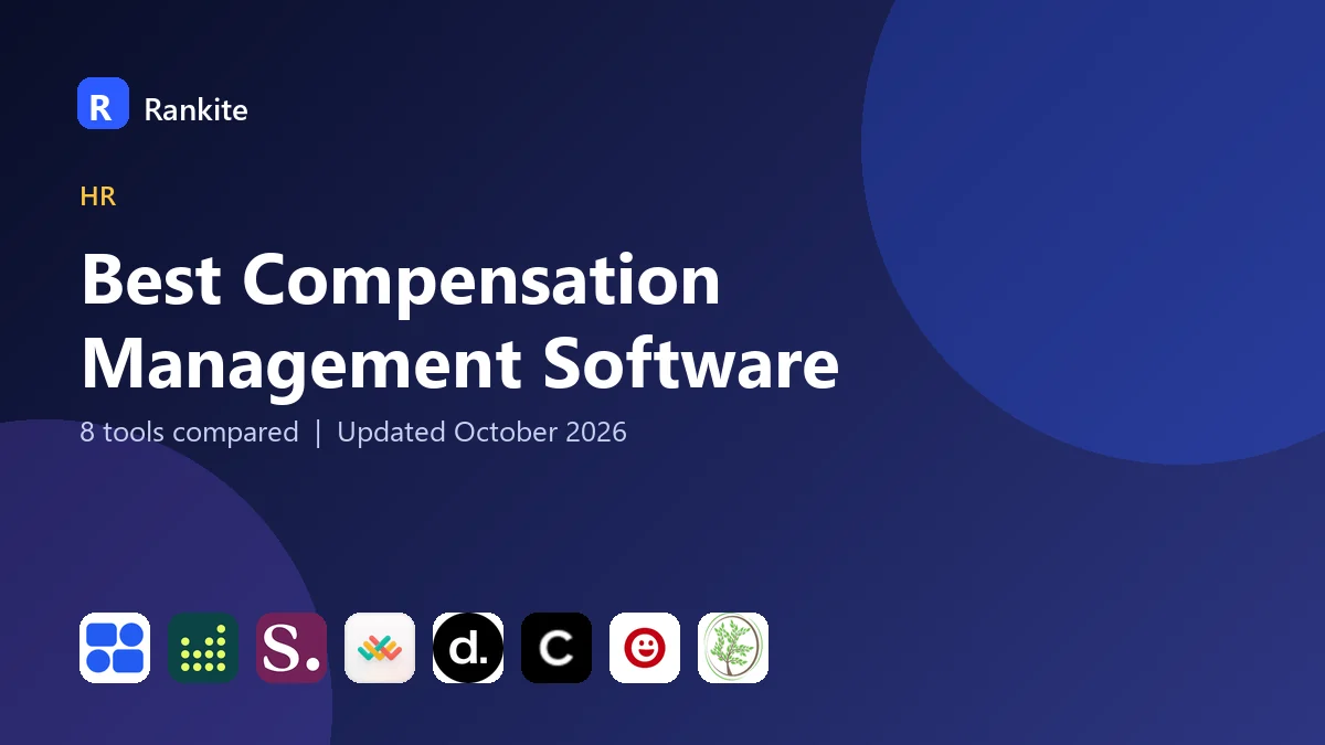Best Compensation Management Software in 2026: 8 Tools Compared