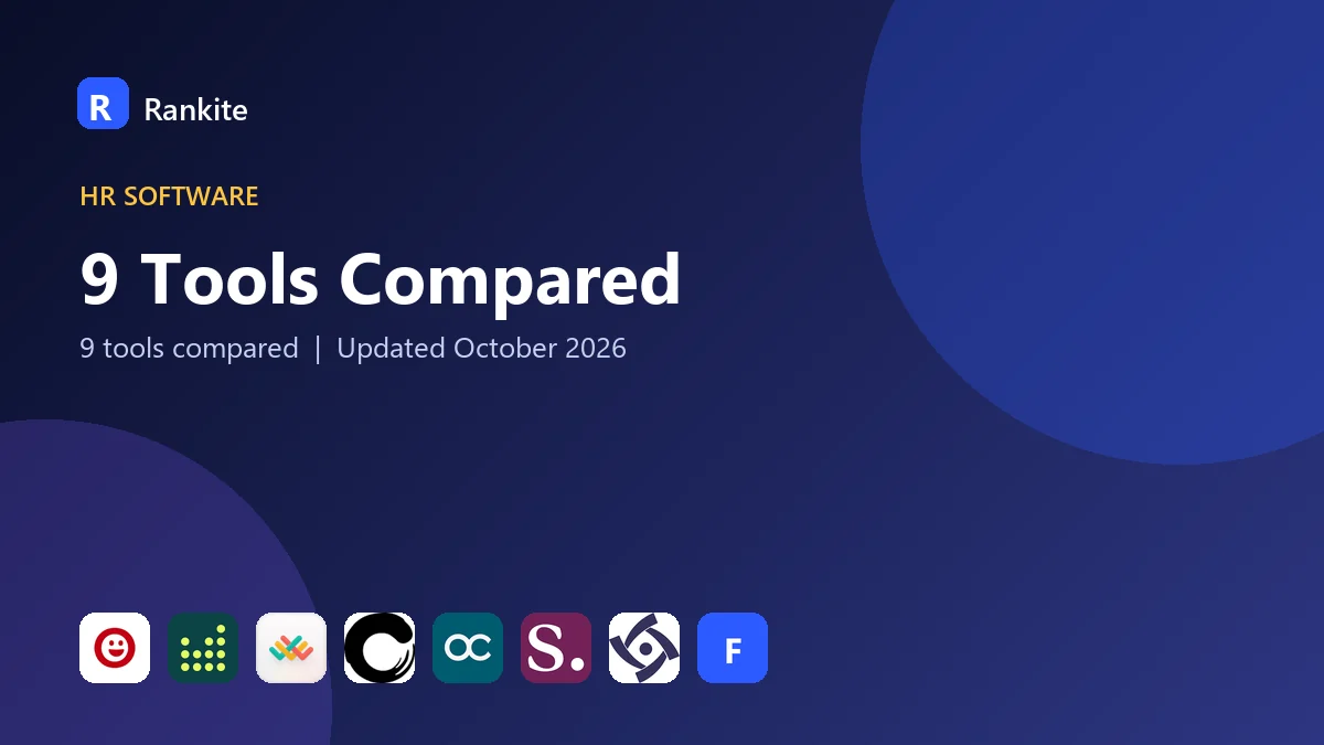 9 Tools Compared: Best Compensation Planning Software for HR Teams