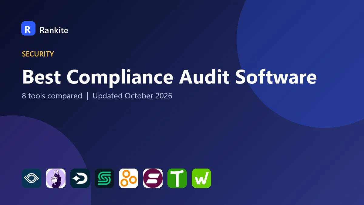 Best Compliance Audit Software in 2026: 8 Tools Compared