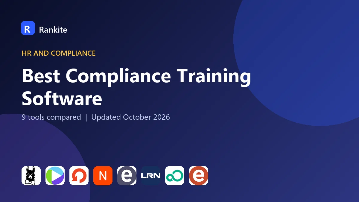 Best Compliance Training Software in 2026: 9 Tools Compared