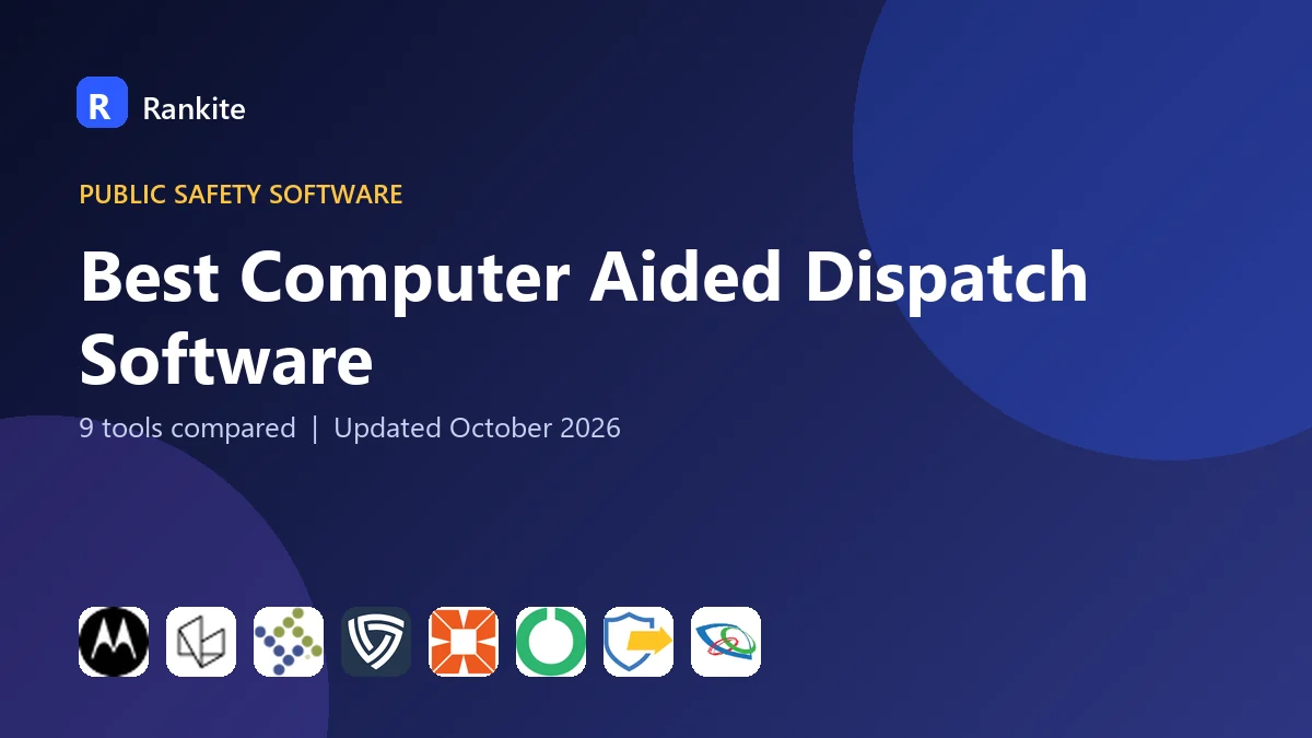 Best Computer Aided Dispatch Software in 2026: 9 Tools Compared