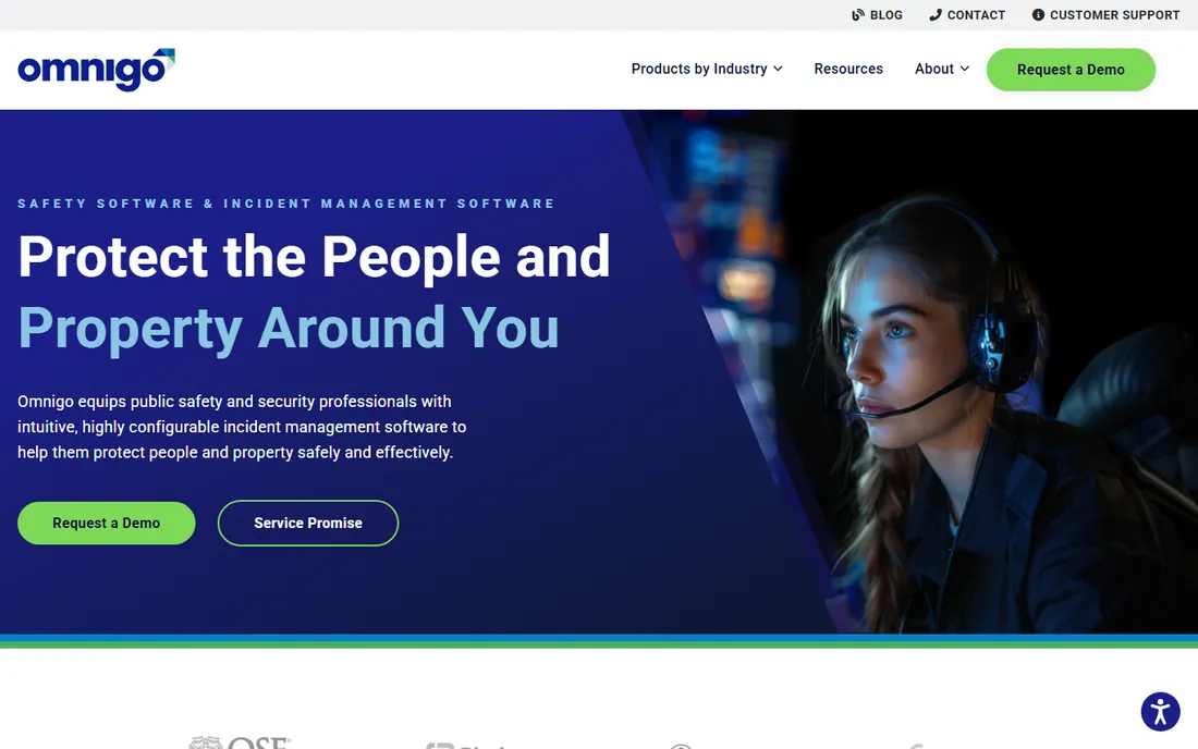 Omnigo homepage
