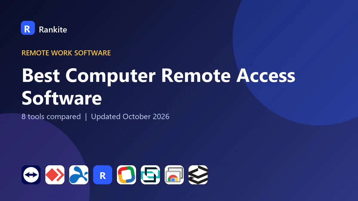 Best Computer Remote Access Software: 8 Tools Compared