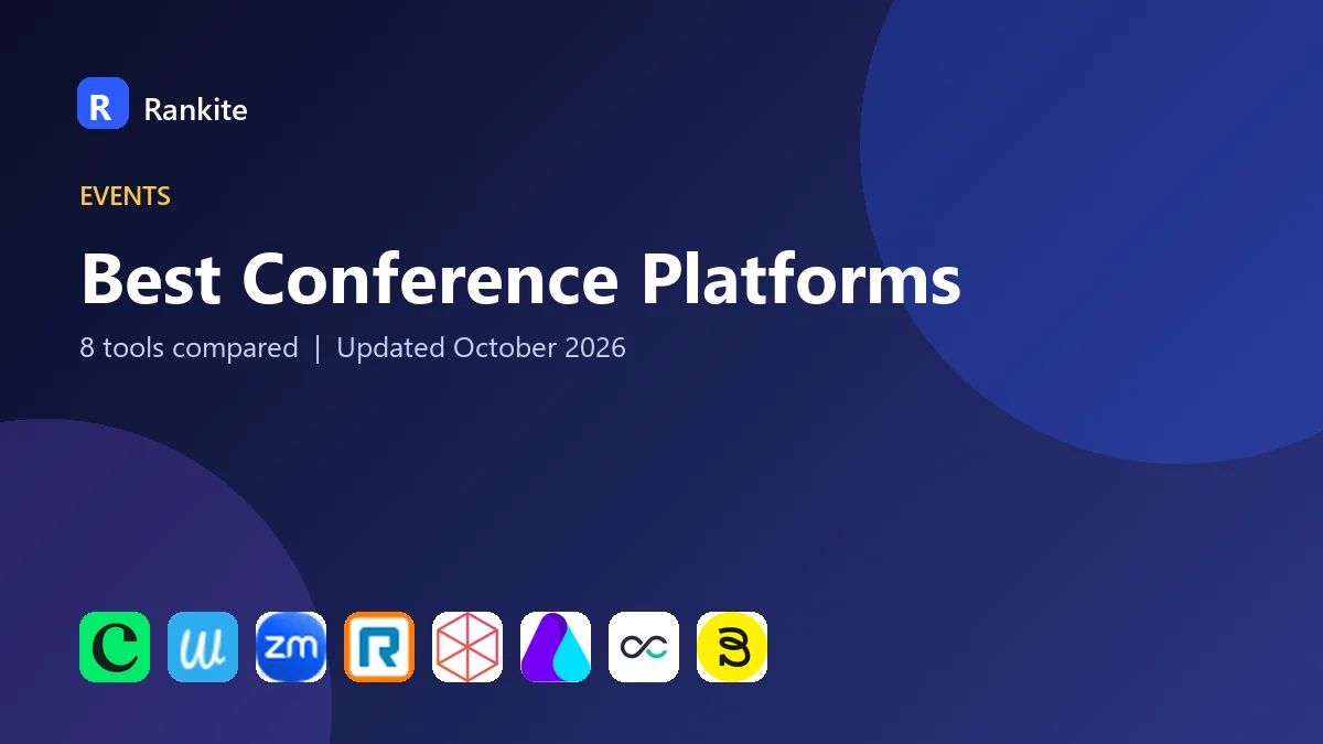 Best Conference Platforms in 2026: 8 Tools Compared