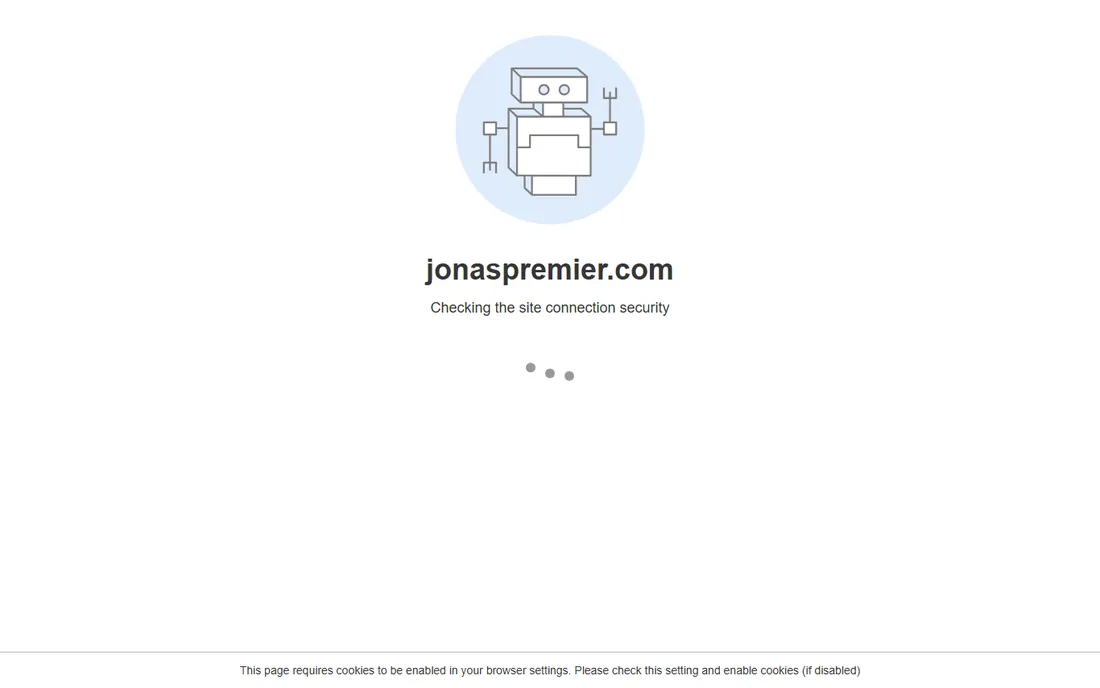 Jonas Premier homepage