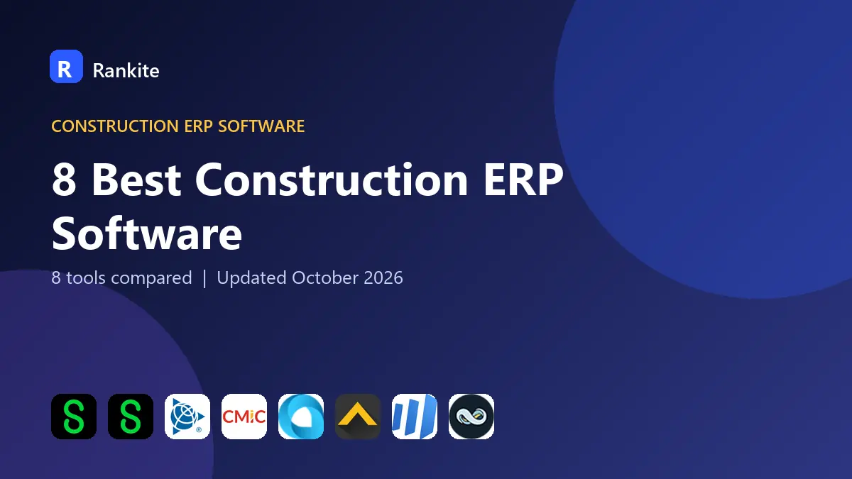 8 Best Construction ERP Software in 2026