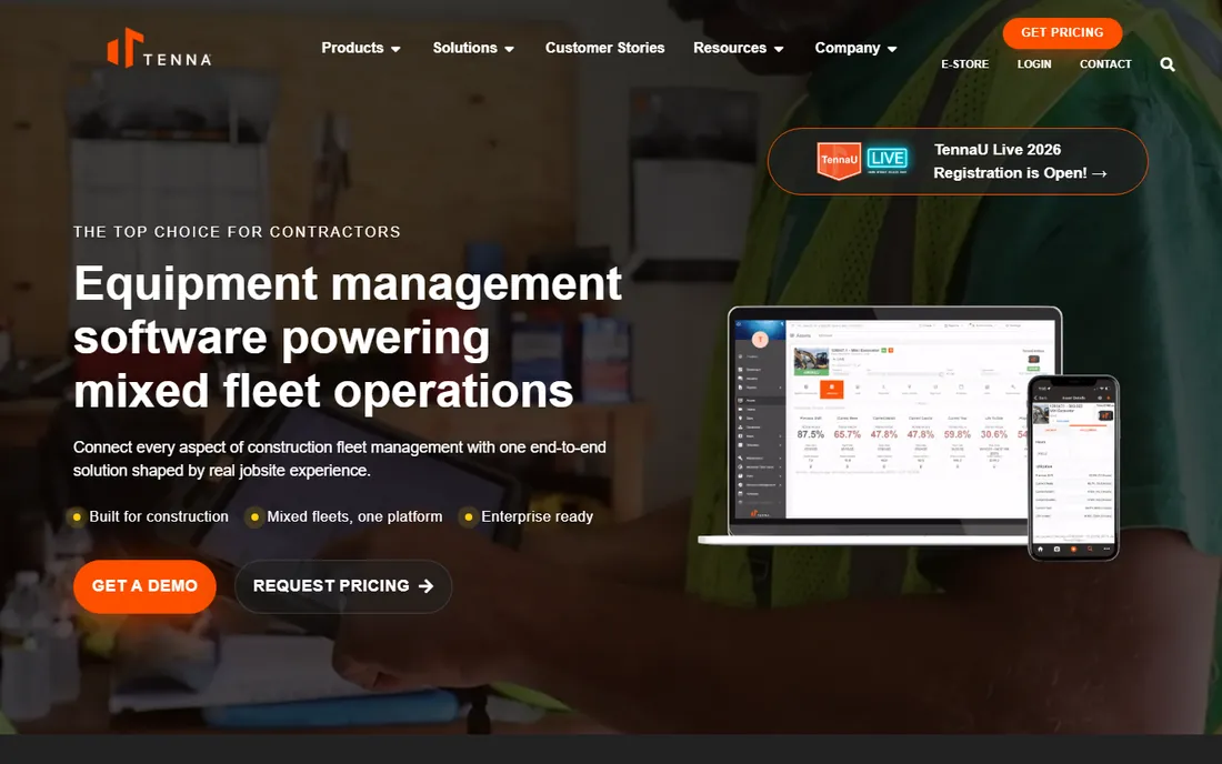 Tenna homepage