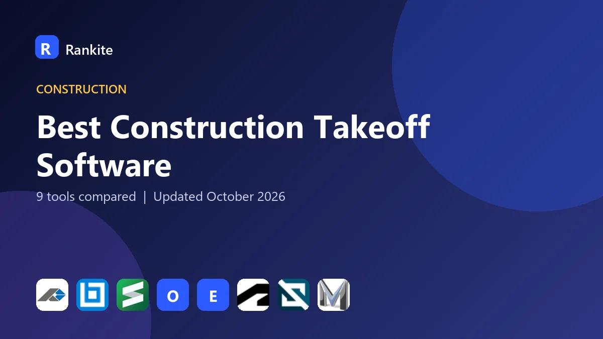 Best Construction Takeoff Software in 2026: 9 Tools Compared