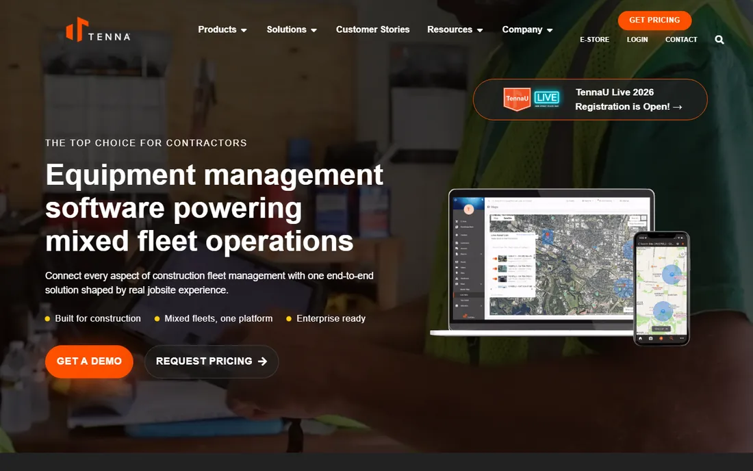 Tenna homepage