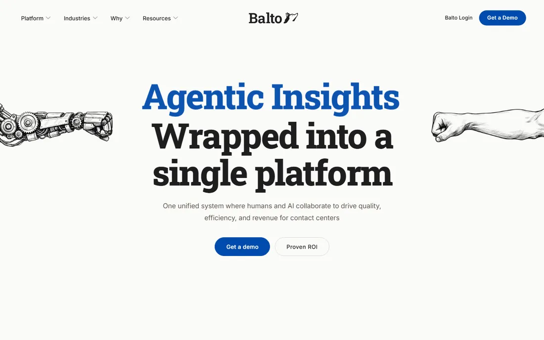 Balto homepage