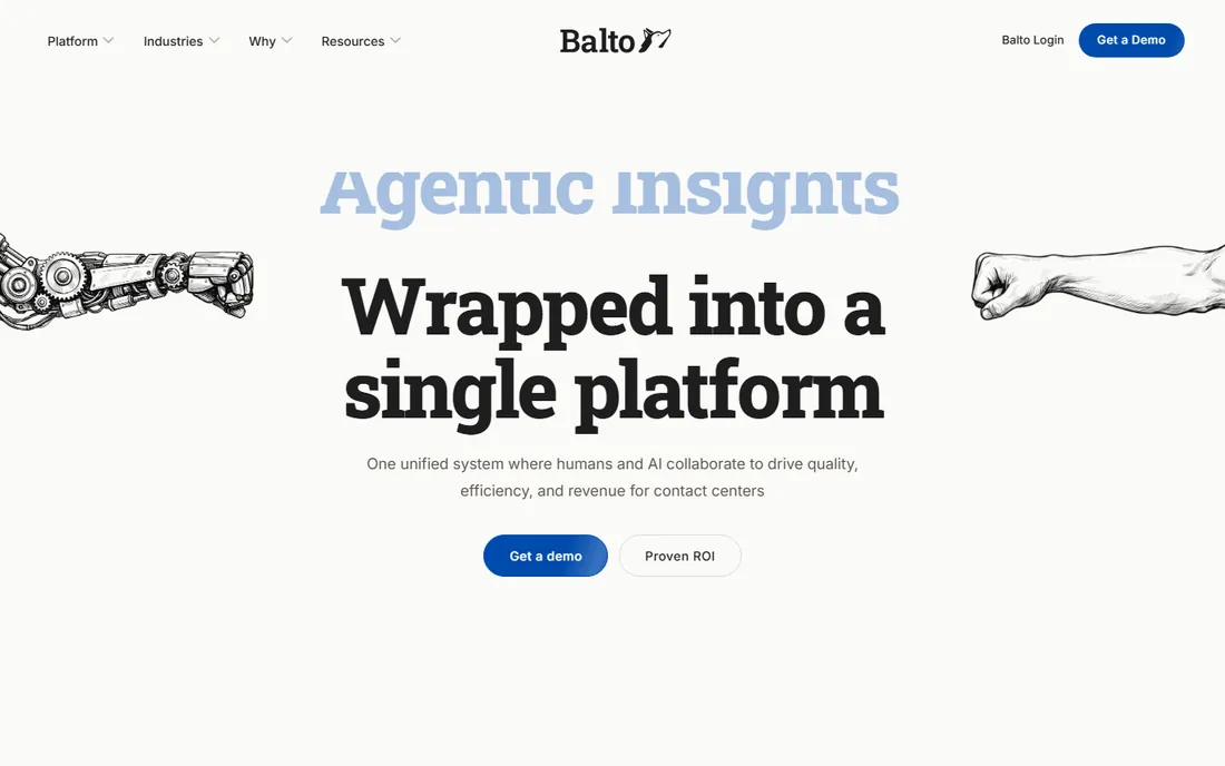 Balto homepage