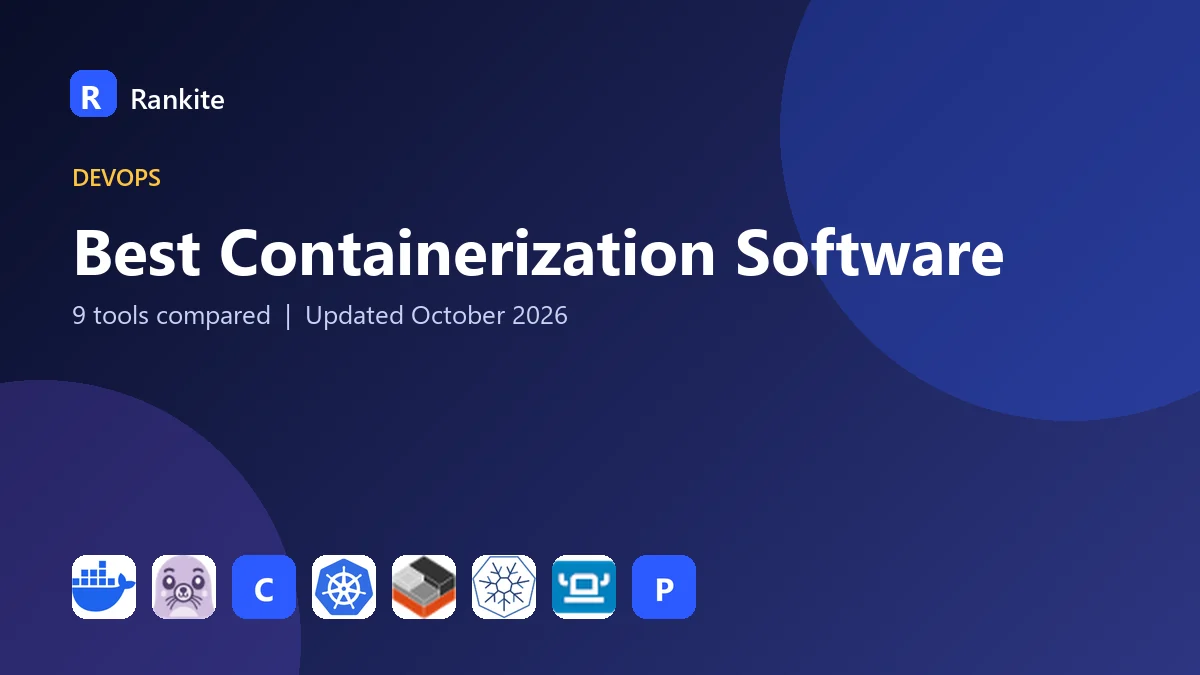 Best Containerization Software in 2026: 9 Tools Compared