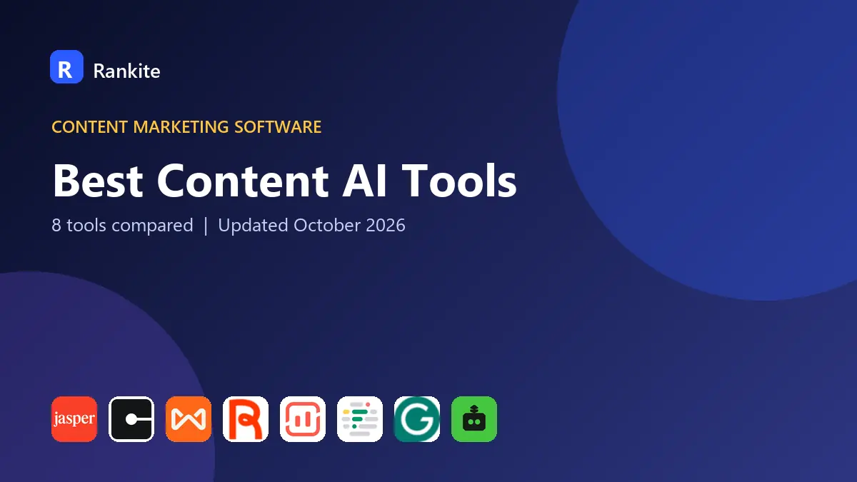 Best Content AI Tools in 2026: 8 Tools Compared