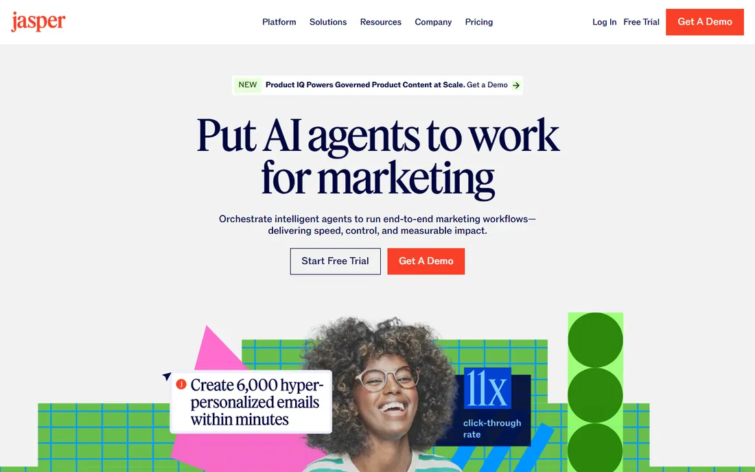 Jasper homepage