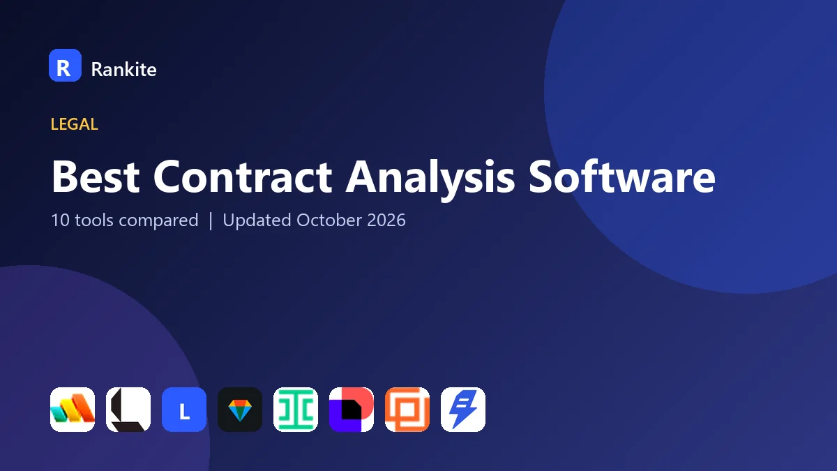 Best Contract Analysis Software in 2026: 10 Tools Compared