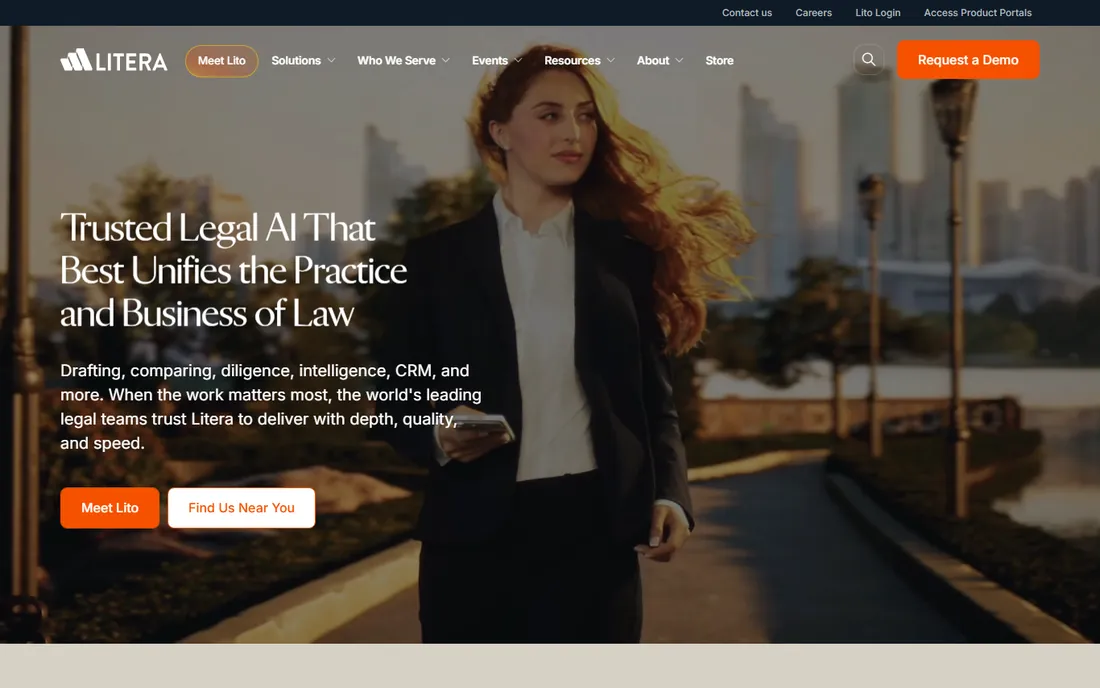 Kira by Litera homepage