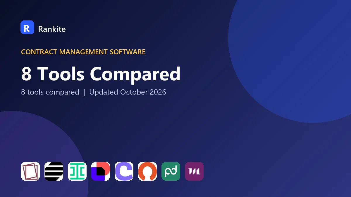 8 Tools Compared: Best Contract Compliance Software in 2026