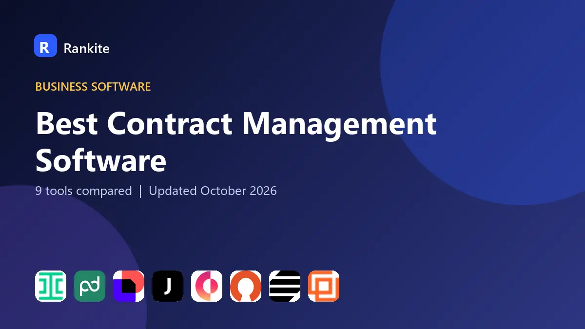 Best Contract Management Software in 2026: 9 Tools Compared