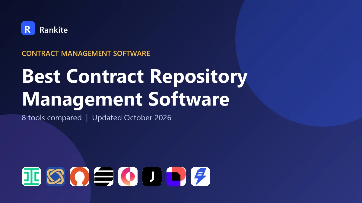 Best Contract Repository Management Software in 2026: 8 Tools Compared