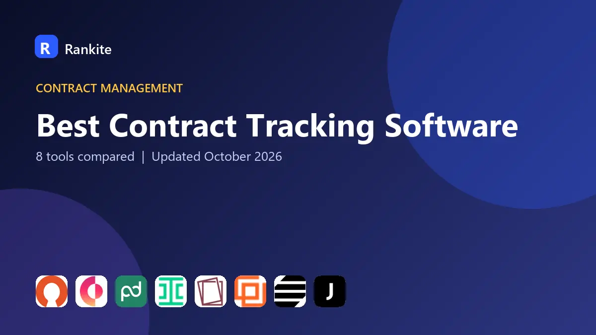 Best Contract Tracking Software in 2026: 8 Tools Compared