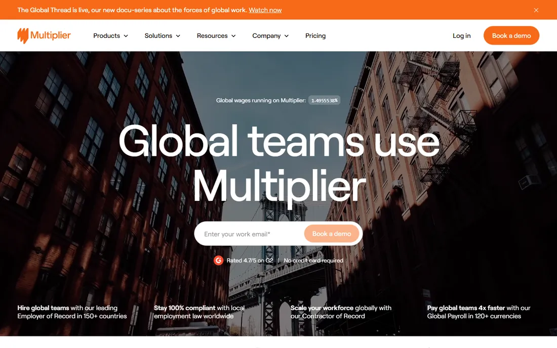 Multiplier homepage