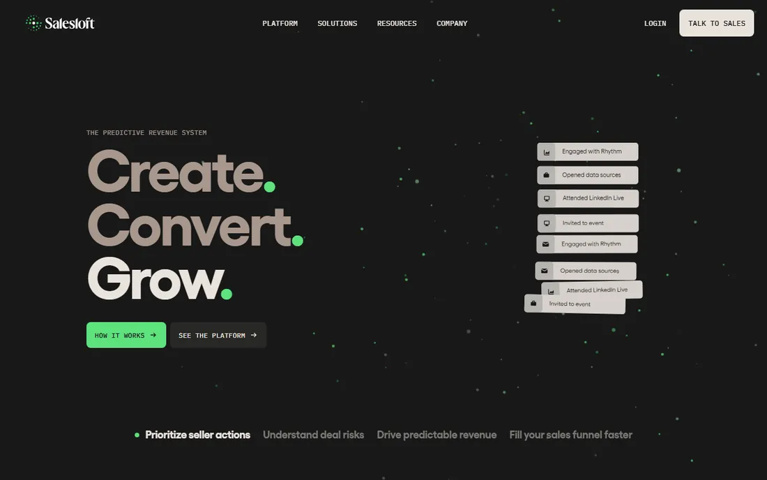 Clari Copilot homepage