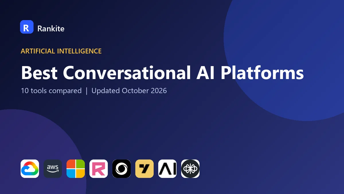 Best Conversational AI Platforms in 2026: 10 Tools Compared