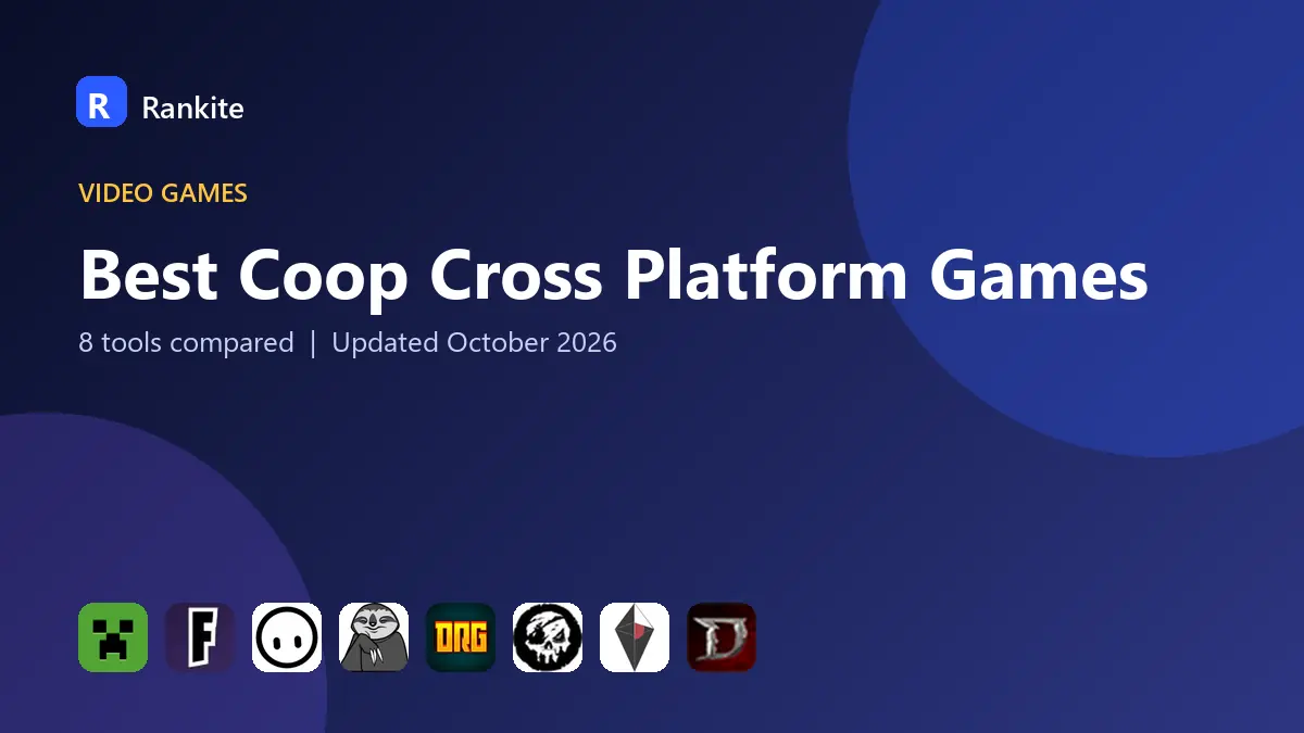 Best Coop Cross Platform Games in 2026: 8 Games Compared