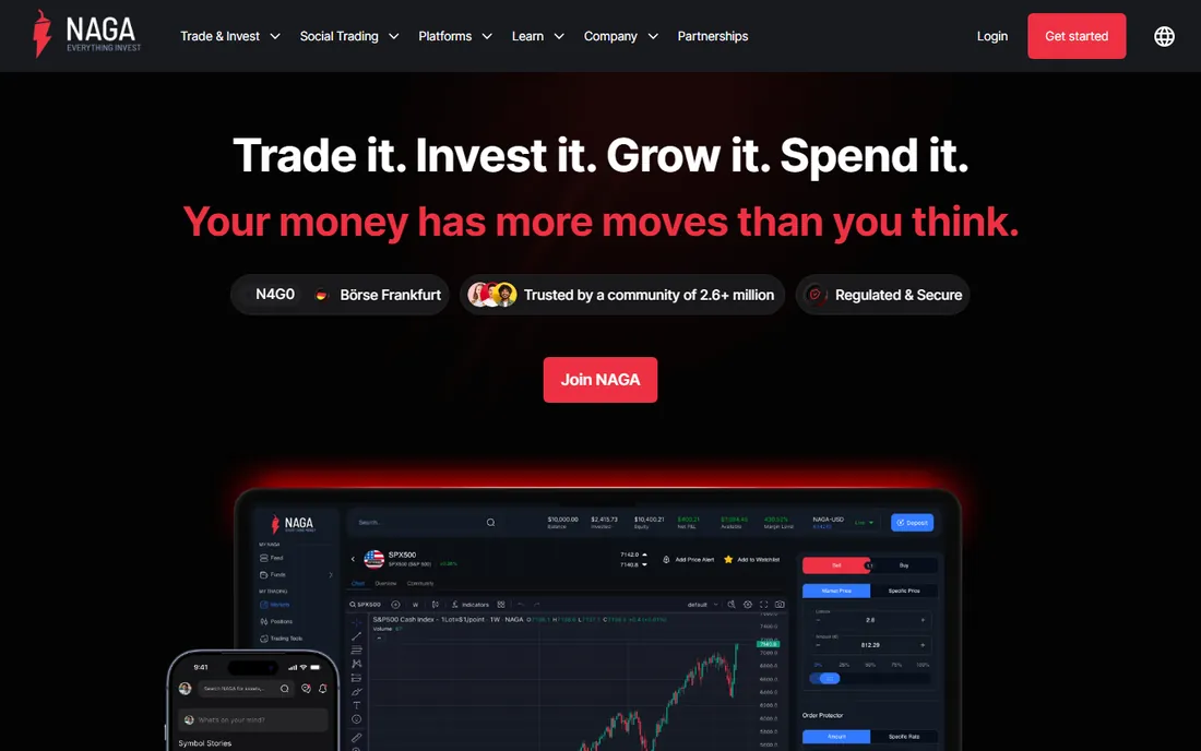 NAGA homepage
