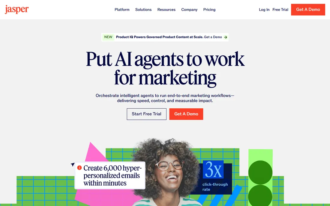 Jasper homepage