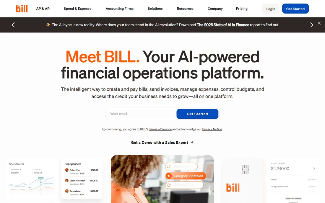 BILL homepage