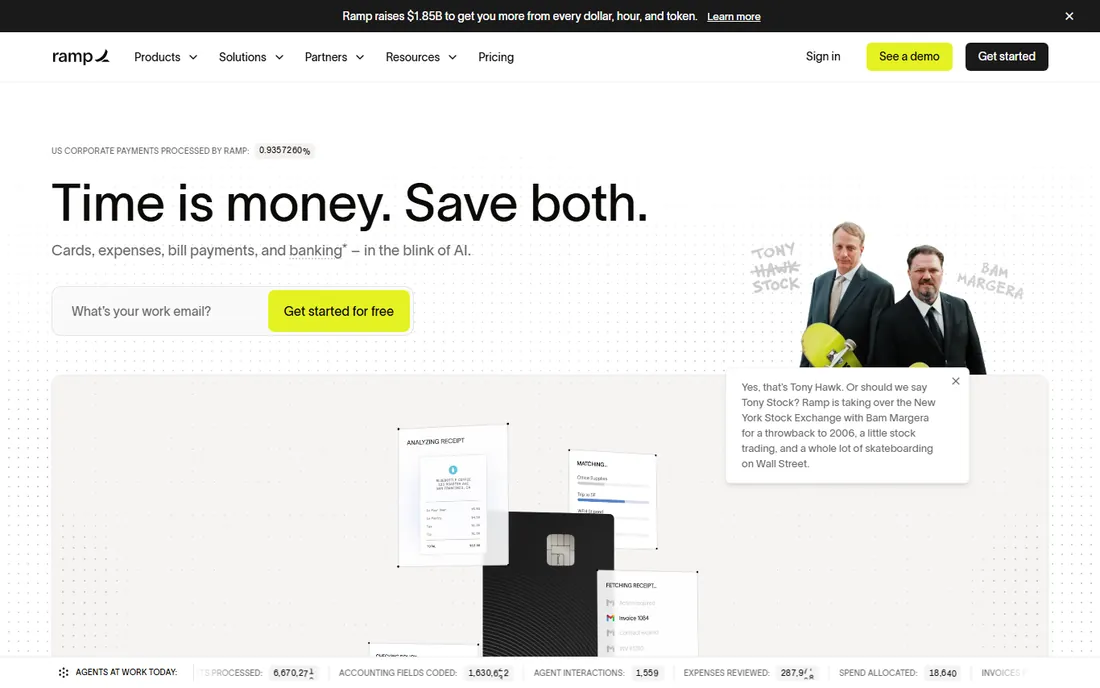 Ramp homepage