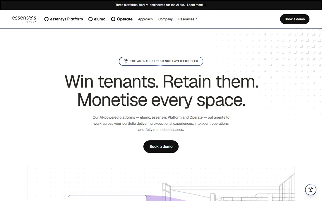 essensys homepage