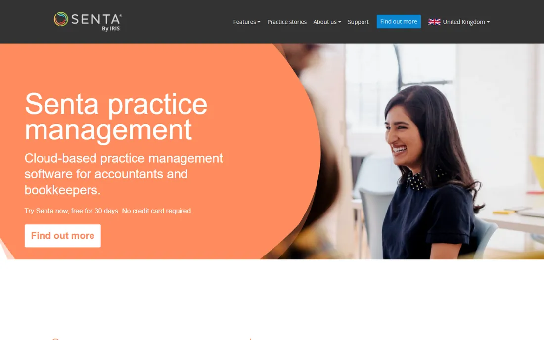 Senta homepage