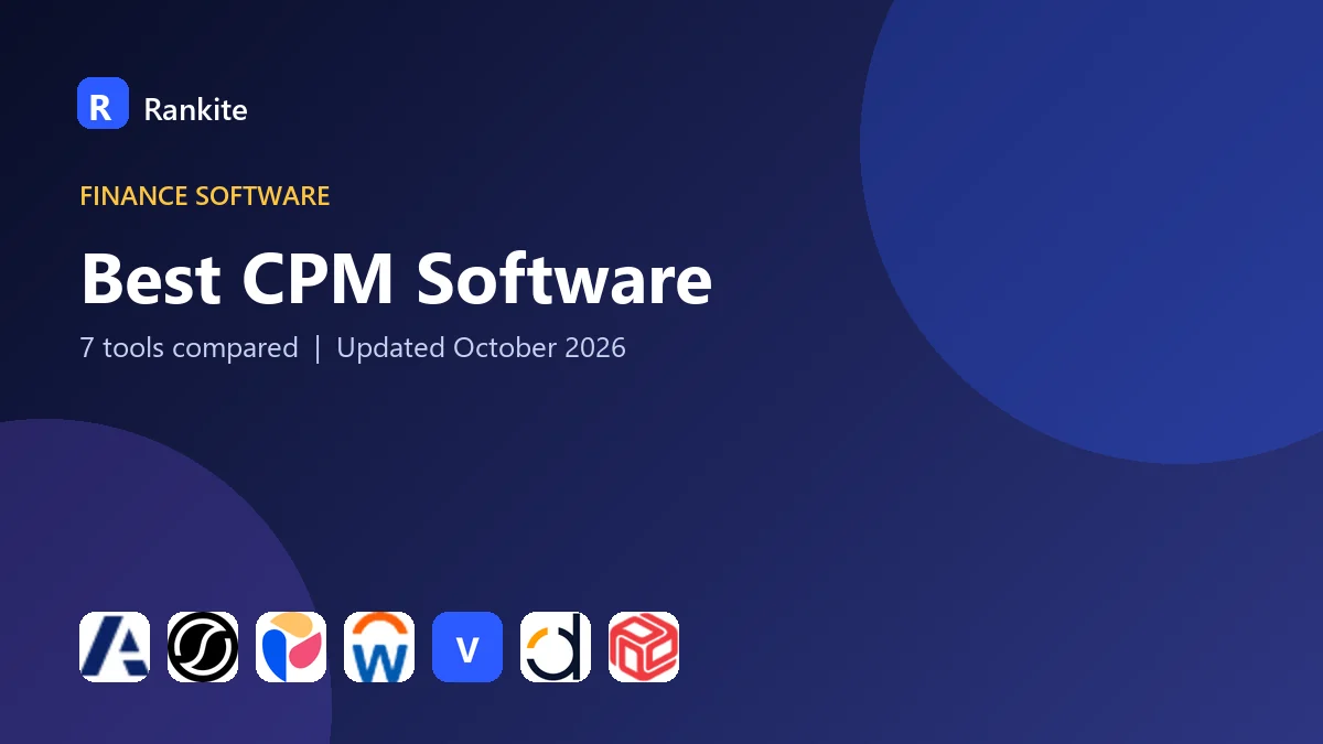Best CPM Software: 7 Tools Compared