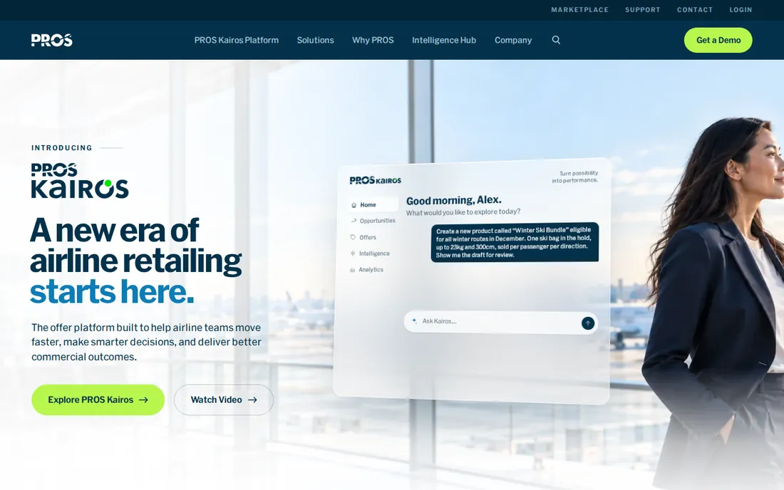 PROS Smart CPQ homepage