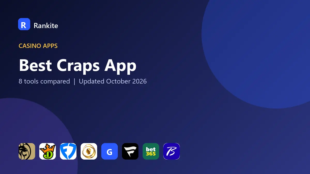Best Craps App in 2026: 8 Casino Apps Compared