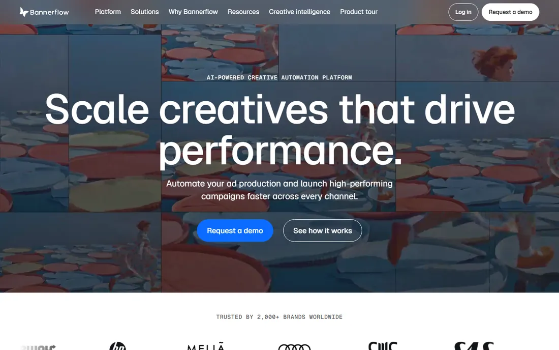 Bannerflow homepage