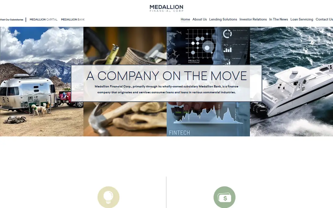 Medallion homepage