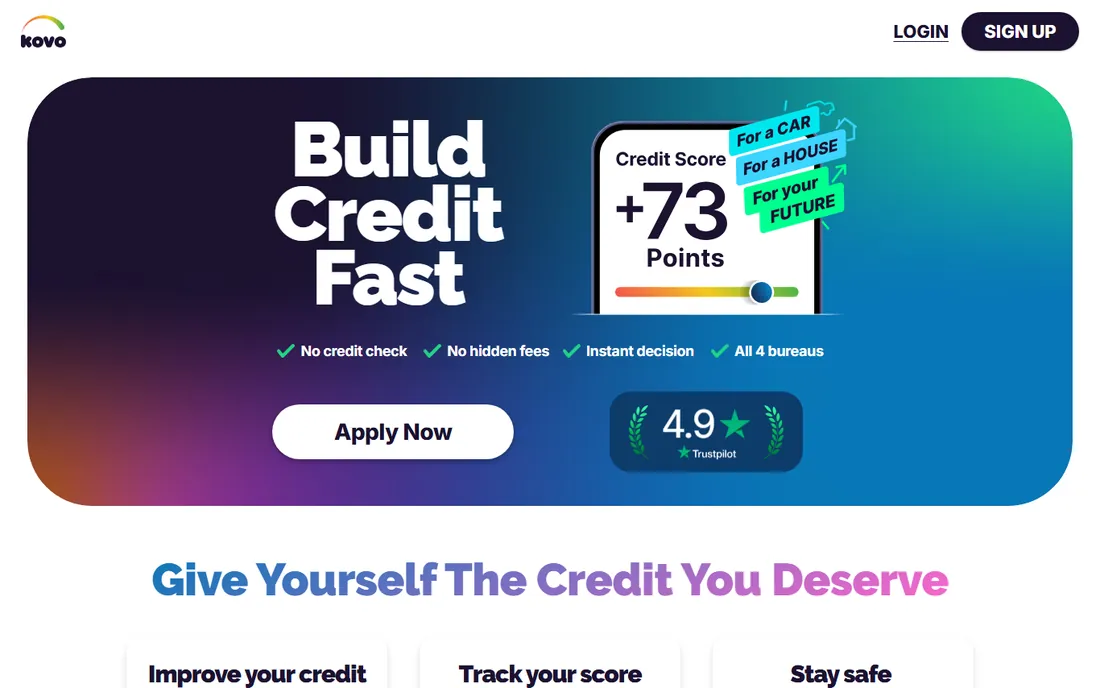 Kovo homepage