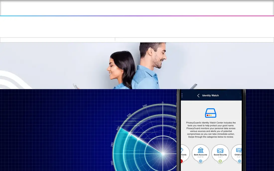 PrivacyGuard homepage