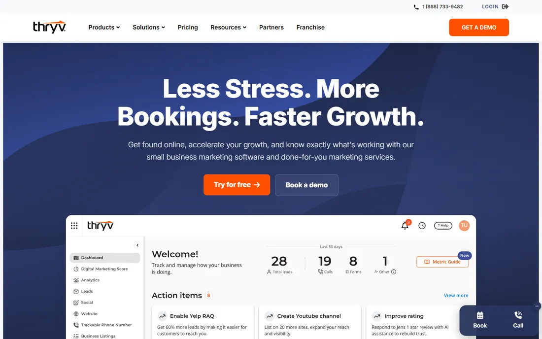 Thryv homepage
